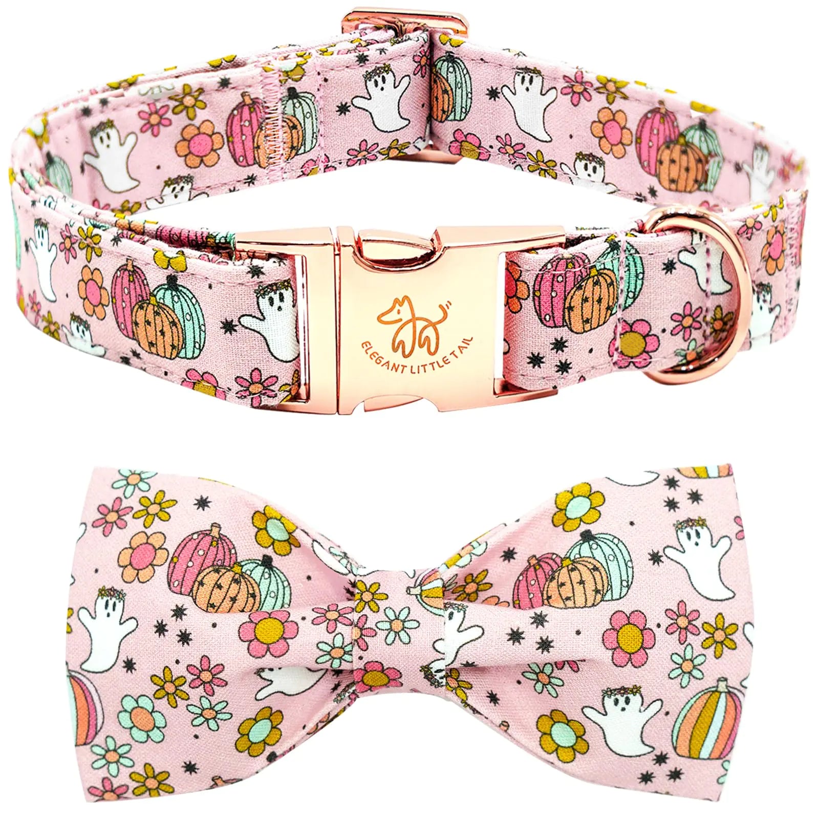 Dapper Pumpkin Patch Dog Collar - My Store